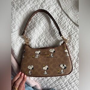 Coach x Peanuts Snoopy Terri Shoulder Bag